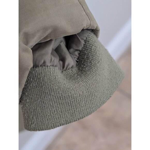 Guess Mid-Length Puffer Jacket Down Hooded Boys Sz 8 Patches Spellout - Picture 5 of 16